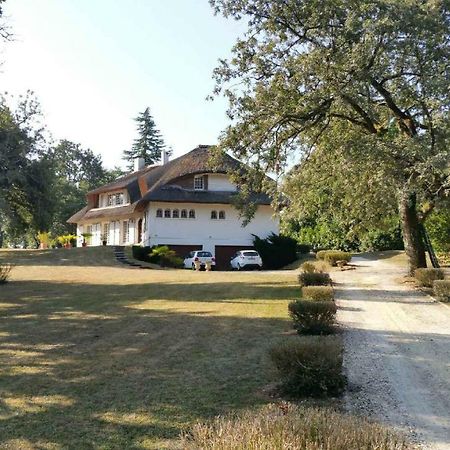 La Belle Chaumiere Bed & Breakfast Bretagne-de-Marsan ภายนอก รูปภาพ