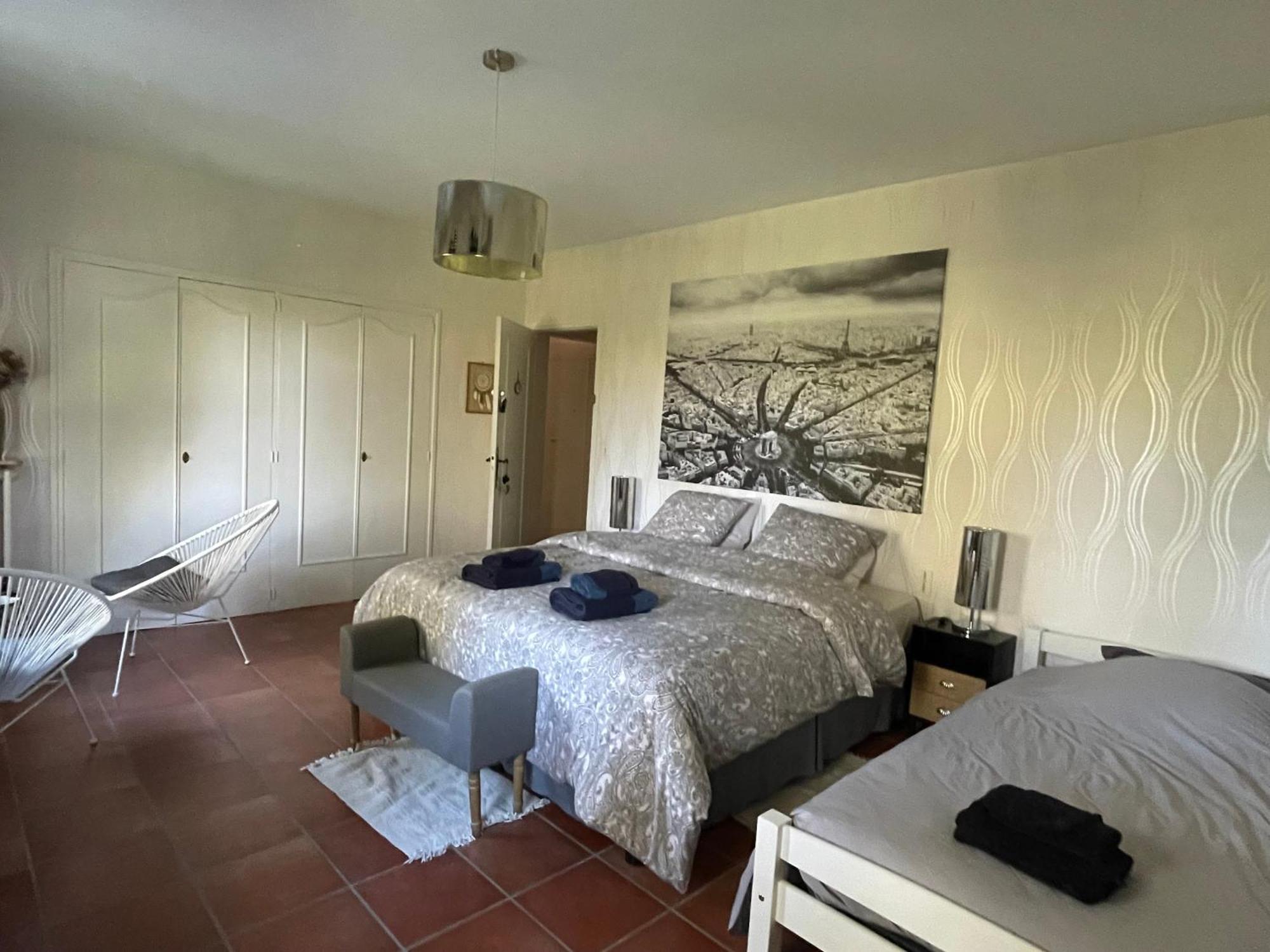 La Belle Chaumiere Bed & Breakfast Bretagne-de-Marsan ภายนอก รูปภาพ