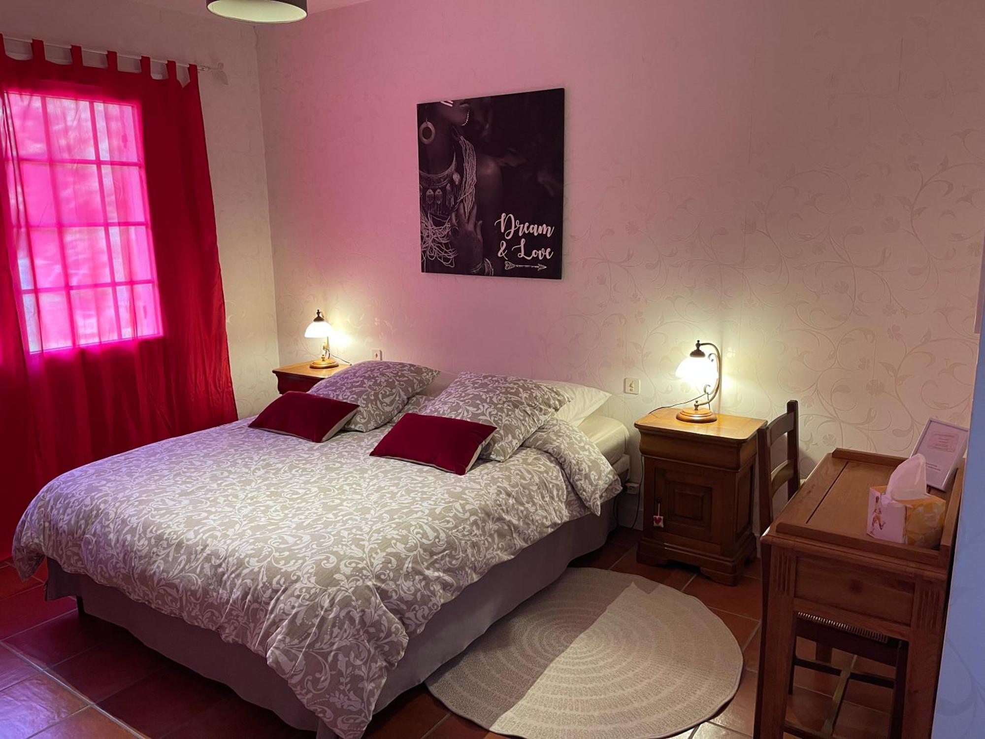 La Belle Chaumiere Bed & Breakfast Bretagne-de-Marsan ภายนอก รูปภาพ